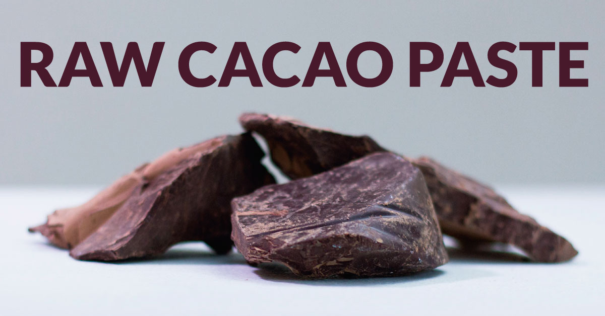 Cacao Paste - Organic Raw Cacao Chocolate Liquor | Maretai Organics ...